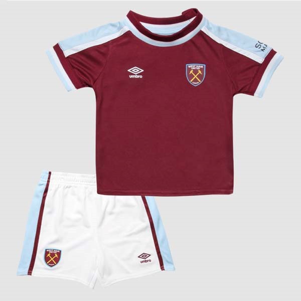 Tailandia Camiseta West Ham United Replica Primera Ropa Niño 2021/22